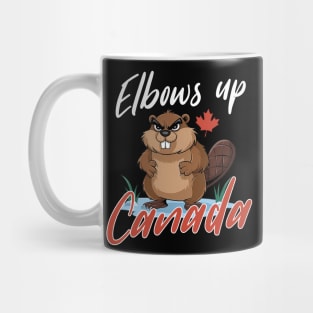 Elbows-Up Mug